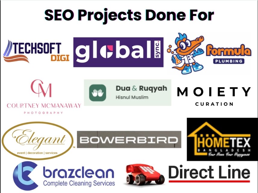 SEO Projects Done