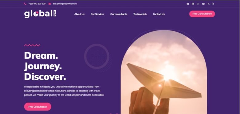 Global Sync Website Audit