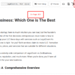 SEO Projects- On Page SEO