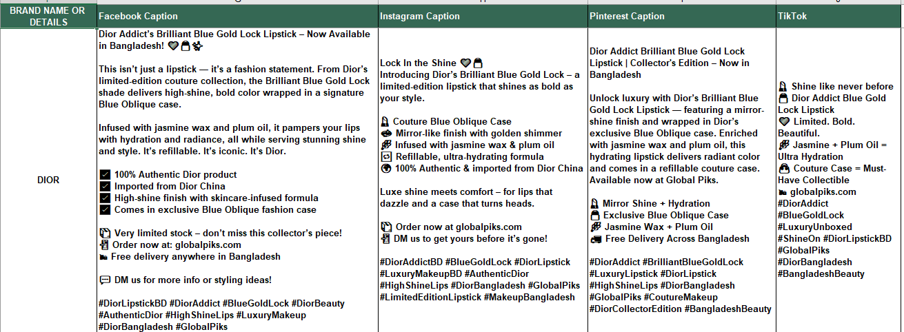 Global Piks Products Contents for Social Media-2