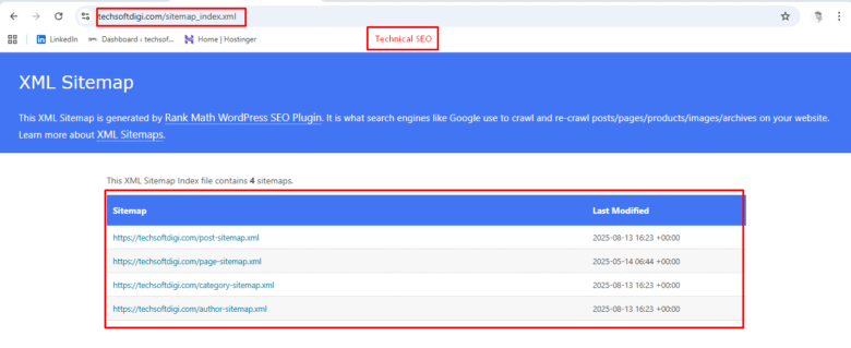 SEO Projects- Technical SEO